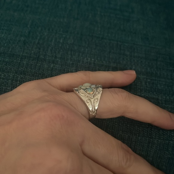 Chunky silver ring - Picture 3 of 7